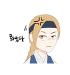 Cynical master SeonBi ＆ lively pupil（個別スタンプ：14）