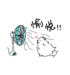 Cute pomeranian,NINIs lovely life ！（個別スタンプ：7）