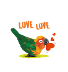 Sun Conure Parrot 2（個別スタンプ：21）