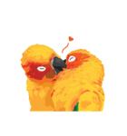 Sun Conure Parrot 2（個別スタンプ：35）