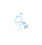 Mr.Blue head（個別スタンプ：10）