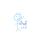 Mr.Blue head（個別スタンプ：26）