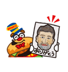 某店長＆マハロくんin沖縄のハワイ（個別スタンプ：5）