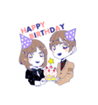 双子＋（個別スタンプ：8）