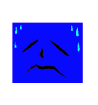 表情で 気持ちを伝える（個別スタンプ：24）
