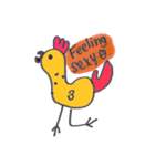 chicken not a bird.（個別スタンプ：9）