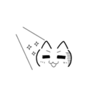 猫っぽい顔文字（個別スタンプ：23）
