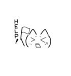 猫っぽい顔文字（個別スタンプ：29）
