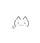 猫っぽい顔文字（個別スタンプ：34）