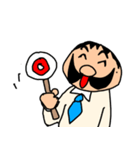 偉そうなヒゲのサラリーマン「ヒゲさん3」（個別スタンプ：30）