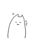 たぶんねこ。ゆるいver.（個別スタンプ：10）