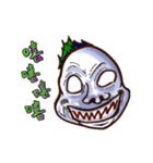 Paranoid white-eyed male（個別スタンプ：3）