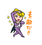キララヅカ歌劇団～スミレの紳士～（個別スタンプ：21）