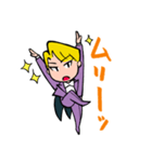 キララヅカ歌劇団～スミレの紳士～（個別スタンプ：22）