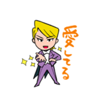 キララヅカ歌劇団～スミレの紳士～（個別スタンプ：34）