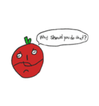 Happy Apple by Lompran（個別スタンプ：5）