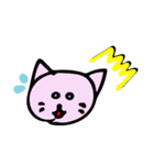 子ども作 子ねこスタンプ（個別スタンプ：6）