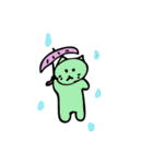 子ども作 子ねこスタンプ（個別スタンプ：15）