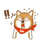 SHIBAdog and Hedgehog（個別スタンプ：5）