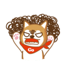 SHIBAdog and Hedgehog（個別スタンプ：8）