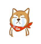 SHIBAdog and Hedgehog（個別スタンプ：19）