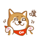 SHIBAdog and Hedgehog（個別スタンプ：37）