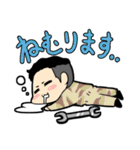 働く車屋さんスタンプ（個別スタンプ：40）