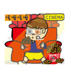 Handsome Qbaby-Who looks better than me.（個別スタンプ：28）