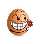 Love of eggs（個別スタンプ：35）
