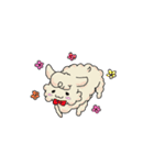 Lovely and cute ALPACA（個別スタンプ：3）