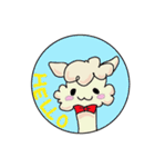 Lovely and cute ALPACA（個別スタンプ：8）