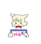 Lovely and cute ALPACA（個別スタンプ：11）