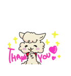 Lovely and cute ALPACA（個別スタンプ：15）