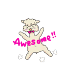 Lovely and cute ALPACA（個別スタンプ：24）