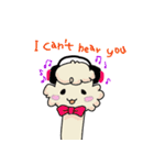 Lovely and cute ALPACA（個別スタンプ：26）