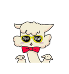 Lovely and cute ALPACA（個別スタンプ：28）