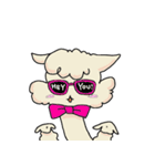 Lovely and cute ALPACA（個別スタンプ：29）