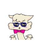 Lovely and cute ALPACA（個別スタンプ：30）