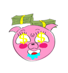 Pig TOO Tamutamii（個別スタンプ：24）