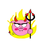 Pig TOO Tamutamii（個別スタンプ：39）