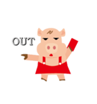 PP pig life（個別スタンプ：9）
