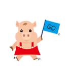 PP pig life（個別スタンプ：15）