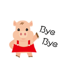 PP pig life（個別スタンプ：19）