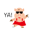 PP pig life（個別スタンプ：24）