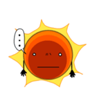 Serious Sun（個別スタンプ：7）