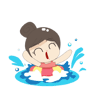 Bubble girl V.2（個別スタンプ：34）