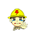 Electrician By Tumzaa（個別スタンプ：9）