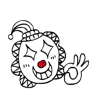 赤い鼻の道化師（個別スタンプ：11）