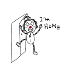 赤い鼻の道化師（個別スタンプ：24）