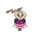 Thai country Funny Grandpa ＆ Grandma（個別スタンプ：12）